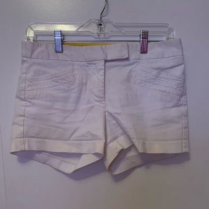 White CityFit J.crew shorts